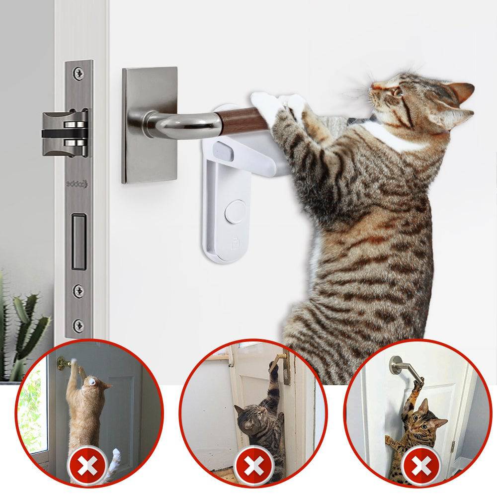 "Child Safety Door Lever Lock: Easy Installation to Keep Kids and Pets Safe" - Keep Life Simple