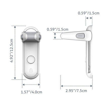 "Child Safety Door Lever Lock: Easy Installation to Keep Kids and Pets Safe" - Keep Life Simple