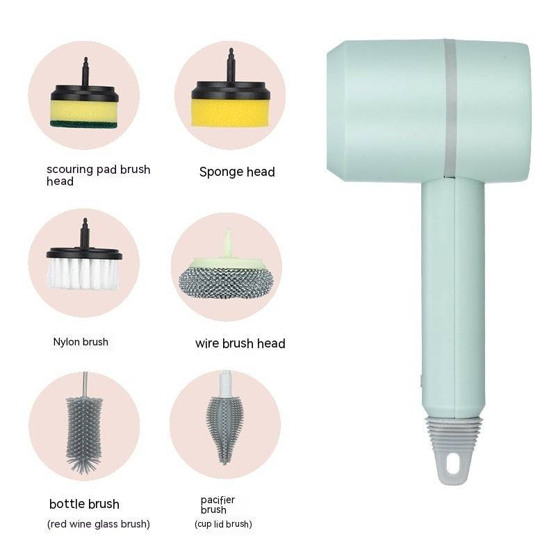 "Electric Cleaning Brush: The Ultimate Time-Saving Cleaning Tool for Your Home"