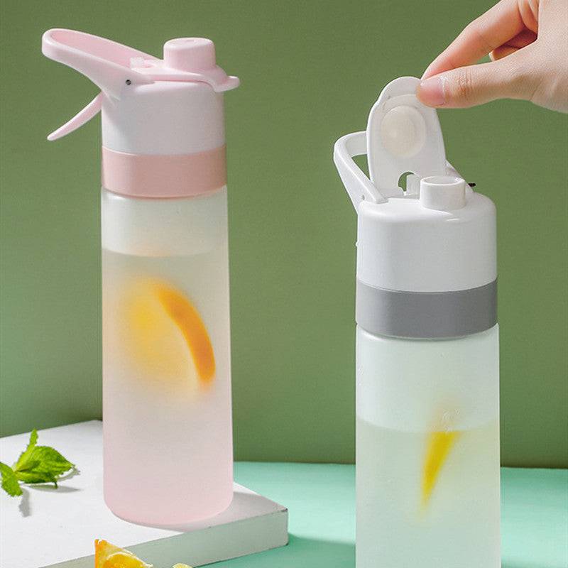 Spray Water Bottle For Outdoor Sport Fitness Water Cup Large Capacity Spray Bottle Drinkware Travel Bottles Kitchen Gadgets Eco-Friendly Large CapacitySpray Water Bottle - Keep Life Simple