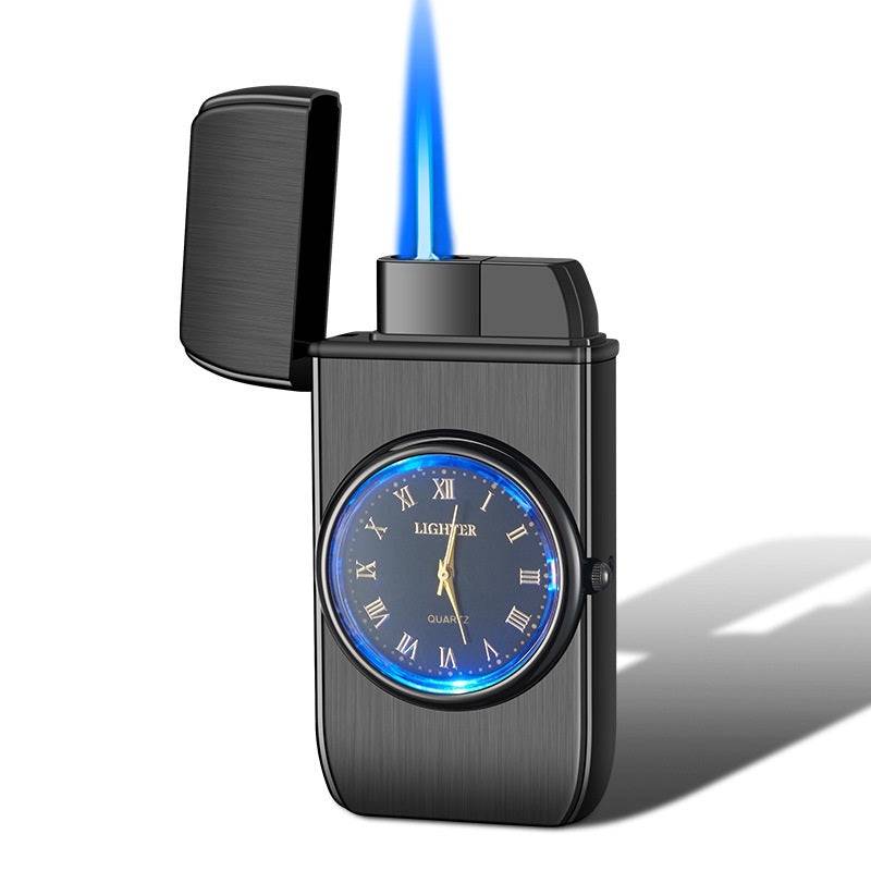 "A Timepiece with a Spark: Multifunctional Watch and Cigarette Lighter Gift"